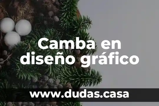 Camba en diseño gráfico