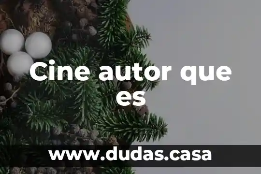 Cine autor que es