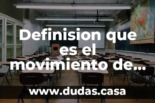 Definision que es el movimiento de translasion