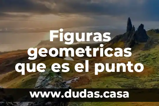 Figuras geometricas que es el punto