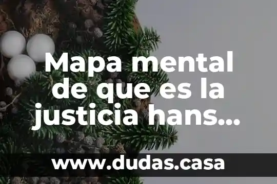 Mapa mental de que es la justicia hans kelsen