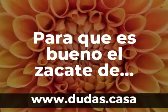 Para que es bueno el zacate de limon