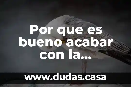 Por que es bueno acabar con la delincuencia