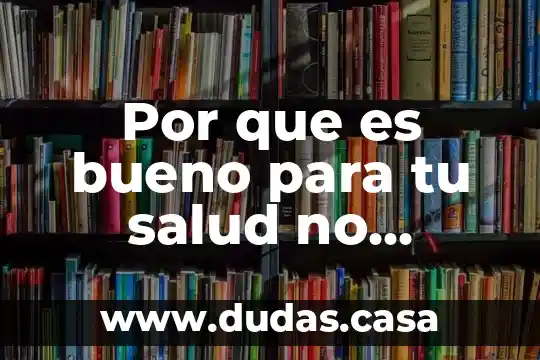 Por que es bueno para tu salud no consumir drogas