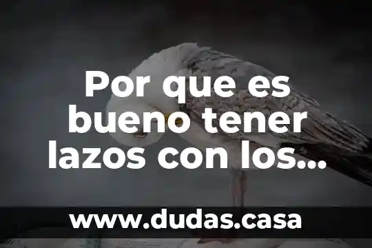 Por que es bueno tener lazos con los clientes