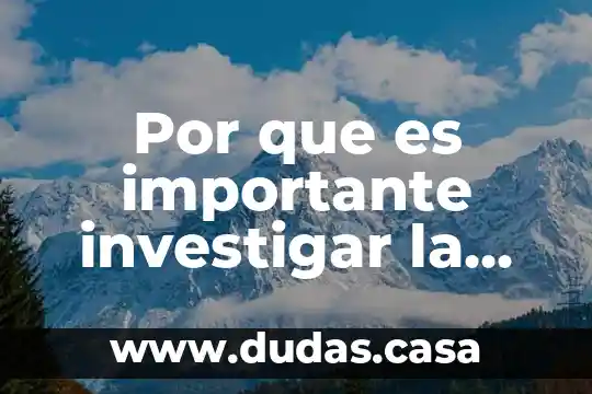 Por que es importante investigar la depresion