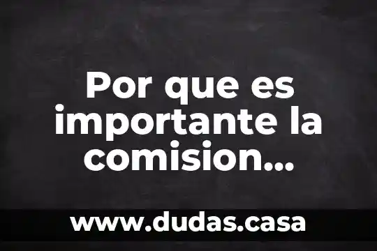 Por que es importante la comision nacional de los trabajadores