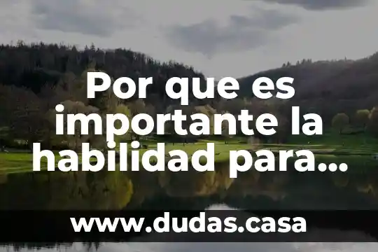Por que es importante la habilidad para retroalimentación