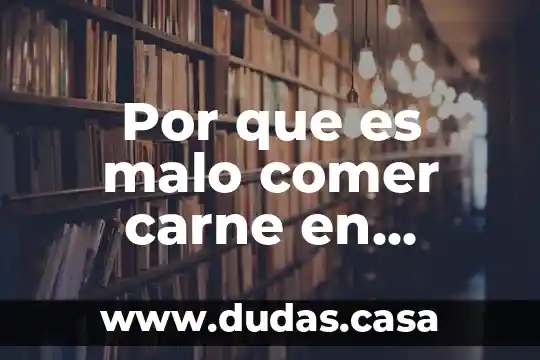 Por que es malo comer carne en semana santa