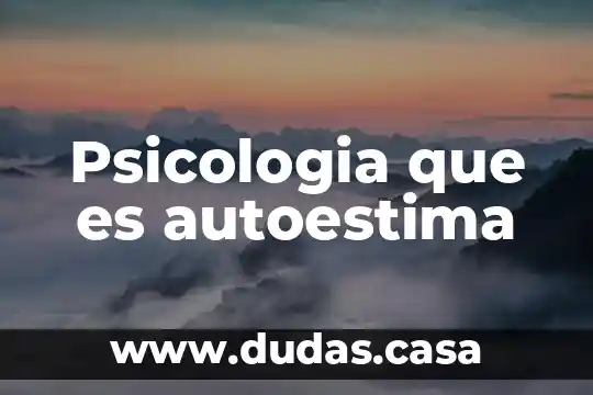Qué es compaginar periódico 8 Psicologia que es autoestima