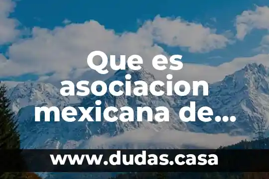 Que es asociacion mexicana de desarrollo bursatiles