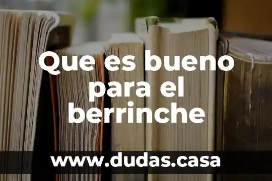 Que es bueno para el berrinche