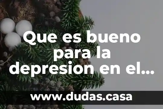 Que es bueno para la depresion en el embarazo