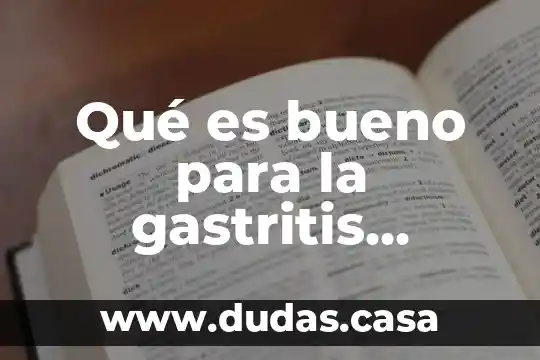 Qué es bueno para la gastritis durante el embarazo