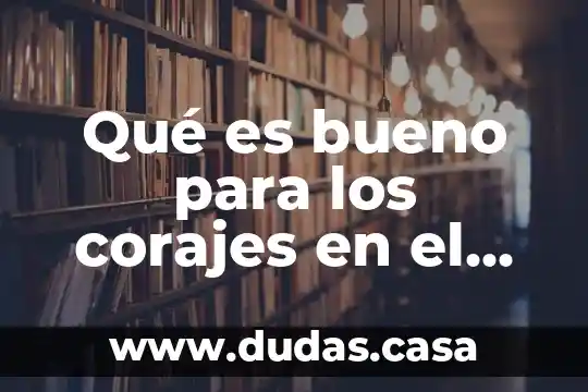 Qué es bueno para los corajes en el embarazo