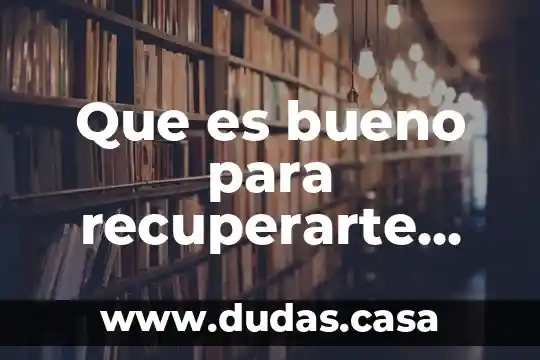 Que es bueno para recuperarte pronto despues de sacarte sangre
