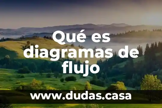 Qué es diagramas de flujo