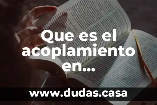 Que es el acoplamiento en entrenamiento de fuerzas