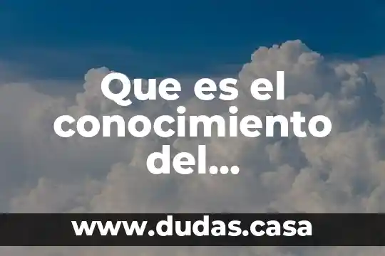 Que es el conocimiento del consumidor