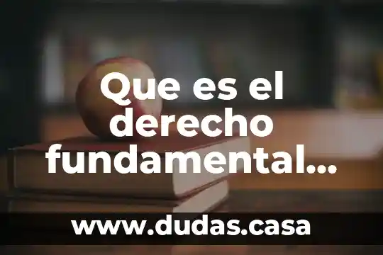 Que es el derecho fundamental por luigi