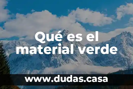 Que es el material ilustrativo en un caso clinico 4 Qué es el material verde