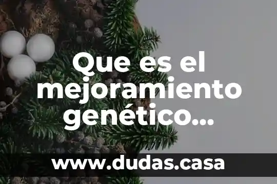 Que es el mejoramiento genético animal
