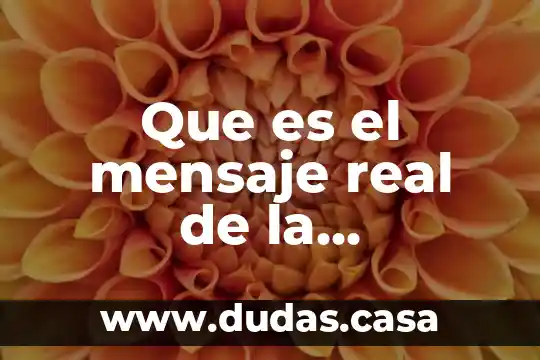 Que es el mensaje real de la publicidad
