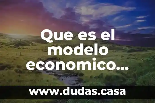 Que es el modelo economico excluyente