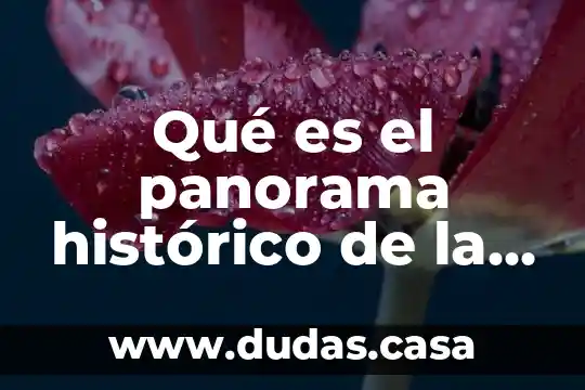 Qué es el panorama histórico de la psicología
