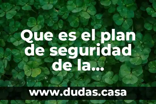 Que es el plan de seguridad de la embarazada
