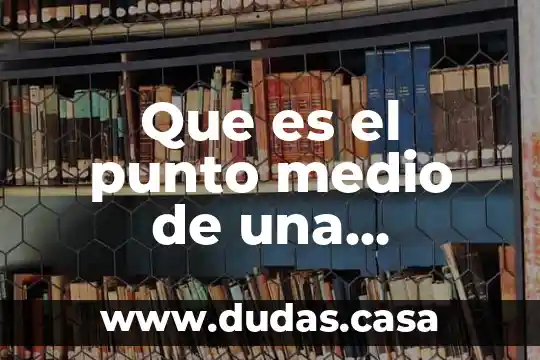 Que es el punto medio de una fraccion
