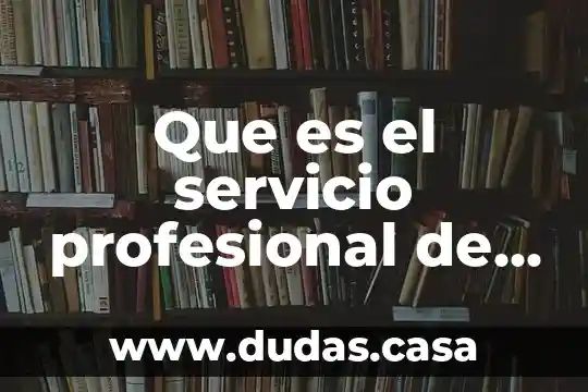 Que es el servicio profesional de carrera en mexico 2016