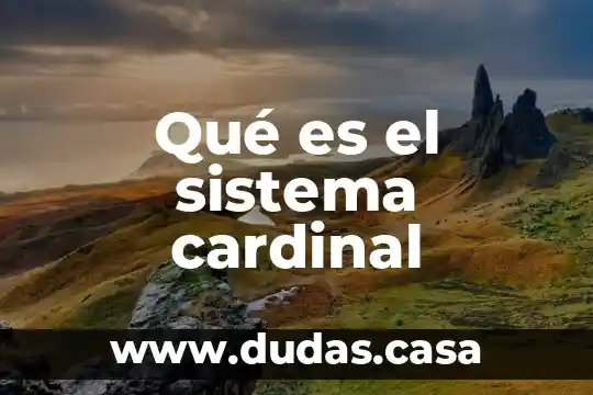 Qué es el sistema cardinal