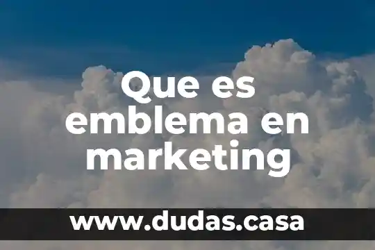 Que es emblema en marketing