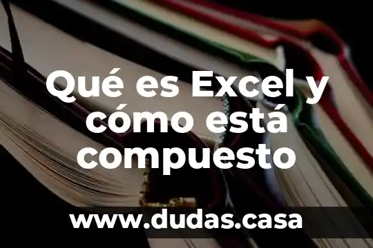 Qué es Excel y cómo está compuesto