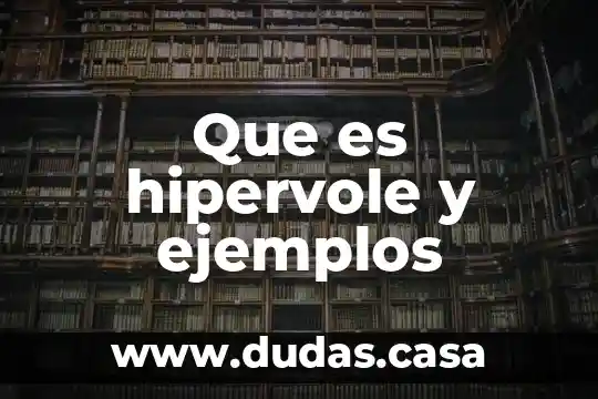Que es hipervole y ejemplos