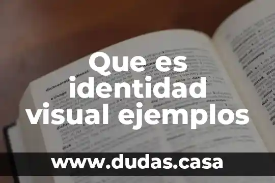 Que es identidad visual ejemplos