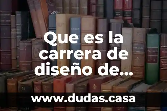 Que es la carrera de diseño de interiores