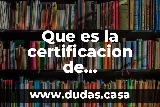 Que es la certificacion de sustentabilidad mexico