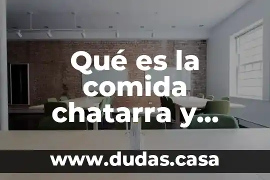 Qué es la comida chatarra y cuáles son