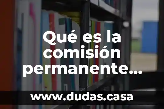 Qué es la comisión permanente municipal en México