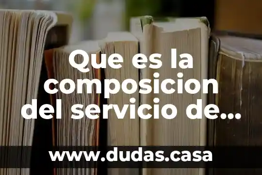 Que es la composicion del servicio de cuerpos especiales