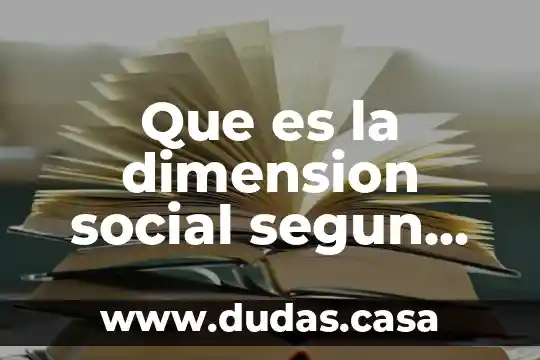 Que es la dimension social segun platon