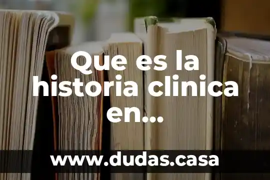 Que es la historia clinica en enbarazadas