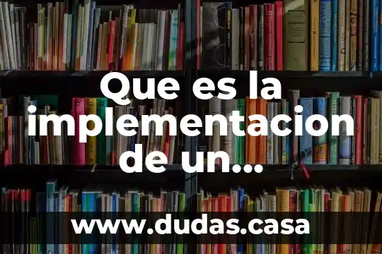 Que es la implementacion de un programa en trabajo social
