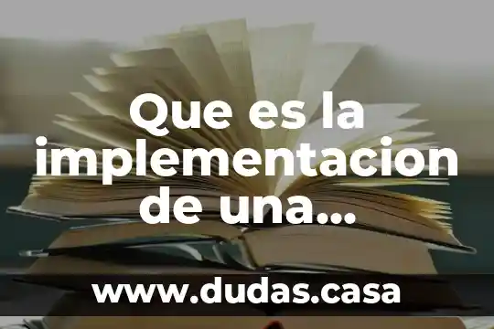 Que es la implementacion de una planeacion educativa