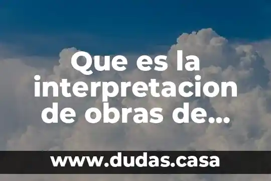 Que es la interpretacion de obras de teatro en preescolar