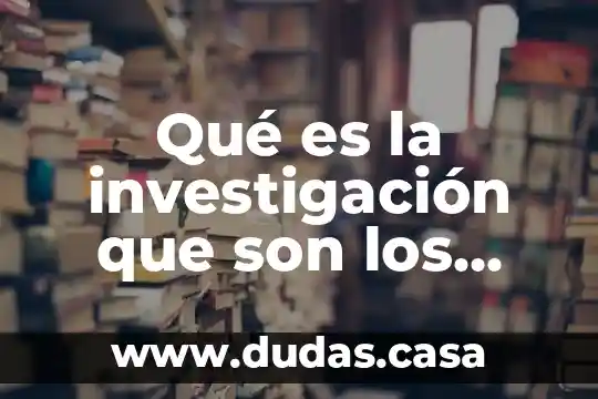 Qué es la investigación que son los números racionales
