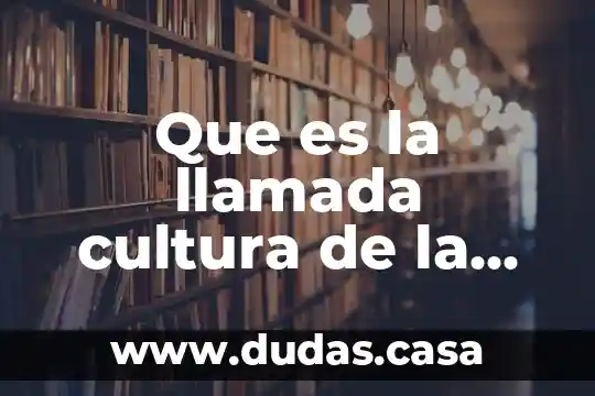 Que es la llamada cultura de la muerte