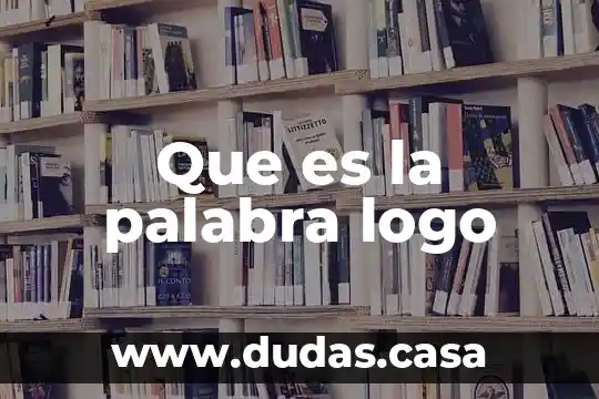 Que es la palabra logo